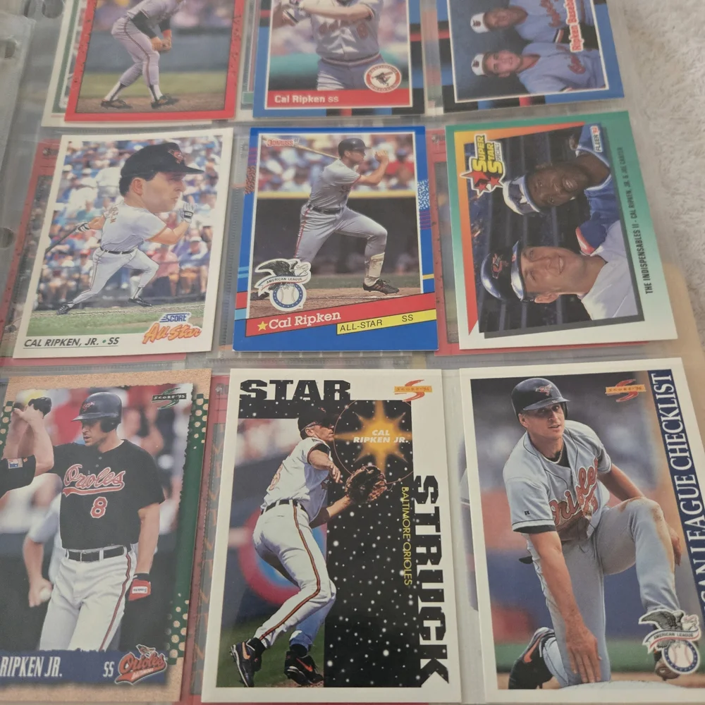 Cal Ripken Jr. Baseball Card Collection 200+ - Picture 13 of 15